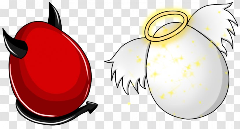 Cholesterol Egg Low-density Lipoprotein High-density Health - Vitamin D - Devil And Angel Transparent PNG