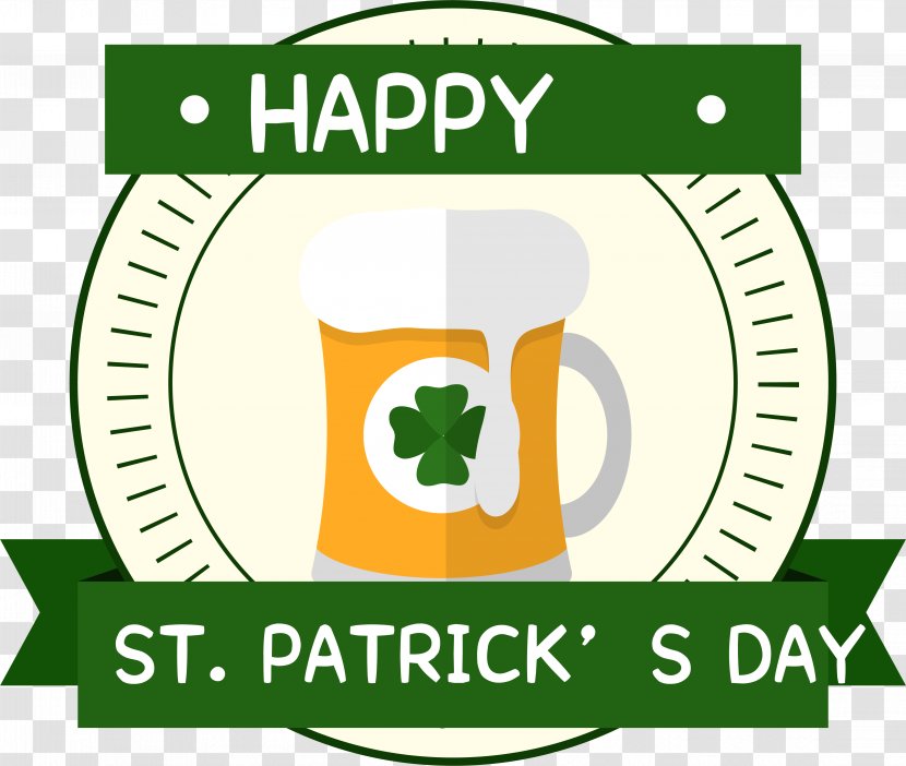 T-shirt Saint Patricks Day Clip Art - Coffee Cup - Foreign Holiday Label Transparent PNG
