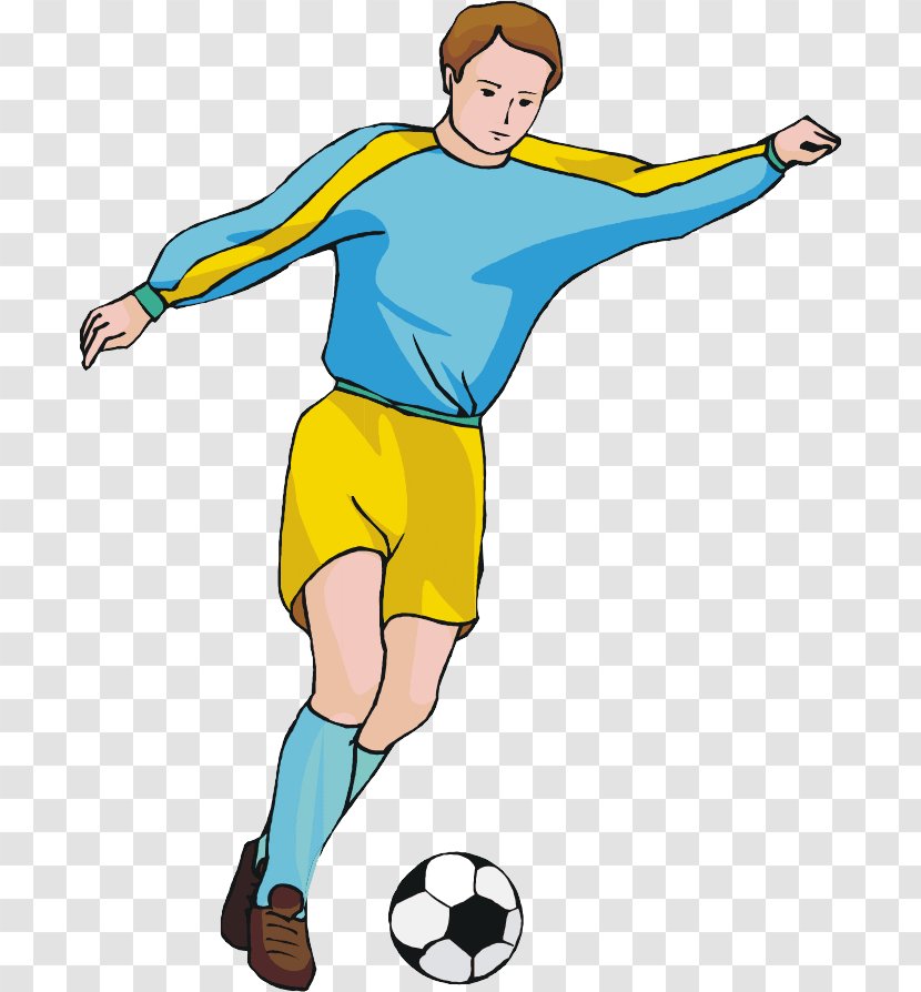 Football Player Clip Art - Human Leg - Ball Transparent PNG