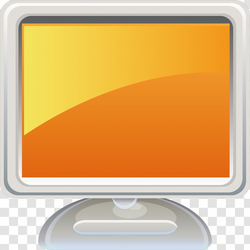Computer Monitor Download - Brand - Vector Material Transparent PNG