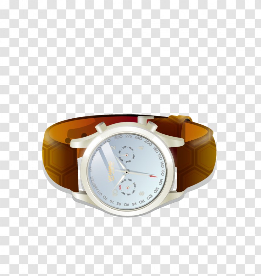 Watch Strap Chronograph - Drawing - Fashion Transparent PNG