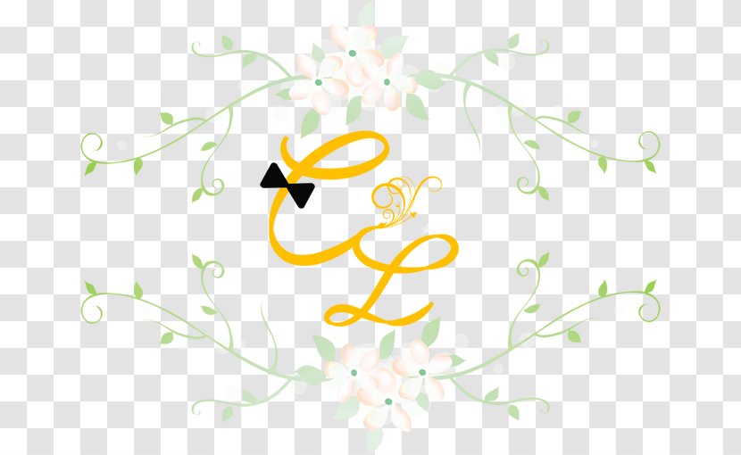 Brand Text Leaf Illustration - Flower - Wedding Logo Transparent PNG
