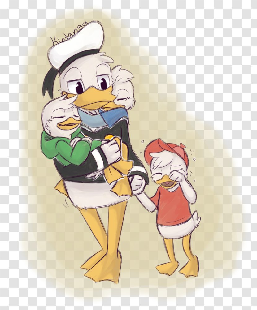 Donald Duck Cartoon Fan Art Drawing - Bird Transparent PNG