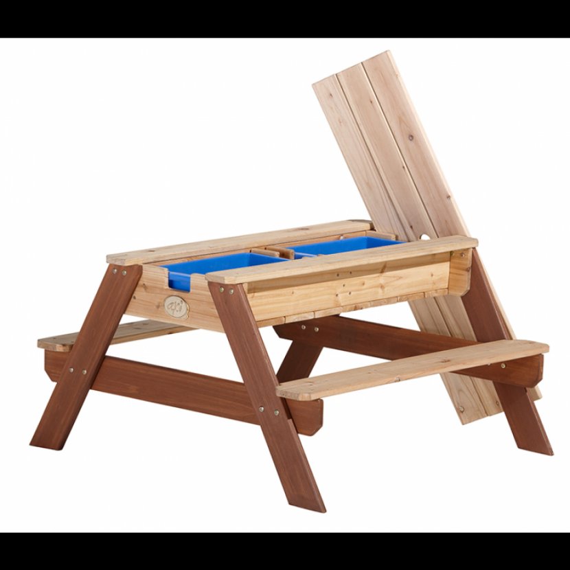 Picnic Table Sand Wood Bench - Furniture Transparent PNG