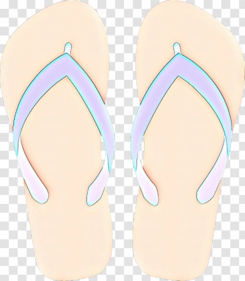 Flipflops Footwear - Sandal - Peach Transparent PNG