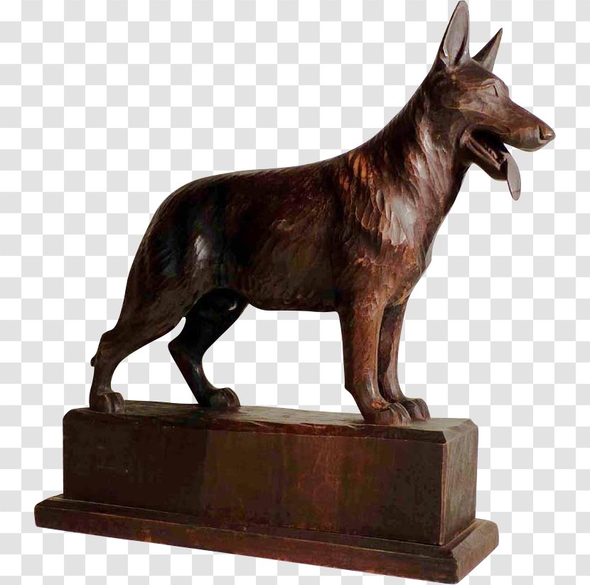 Bull Terrier Bronze Sculpture Dog Breed - German Shepherd Transparent PNG