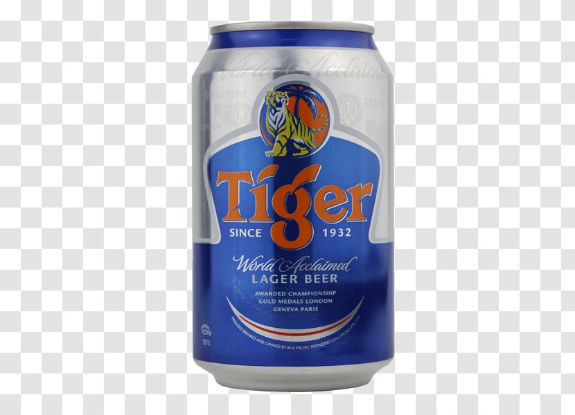 Beer Singapore Aluminum Can Tin Tiger - Aluminium - Canned Transparent PNG