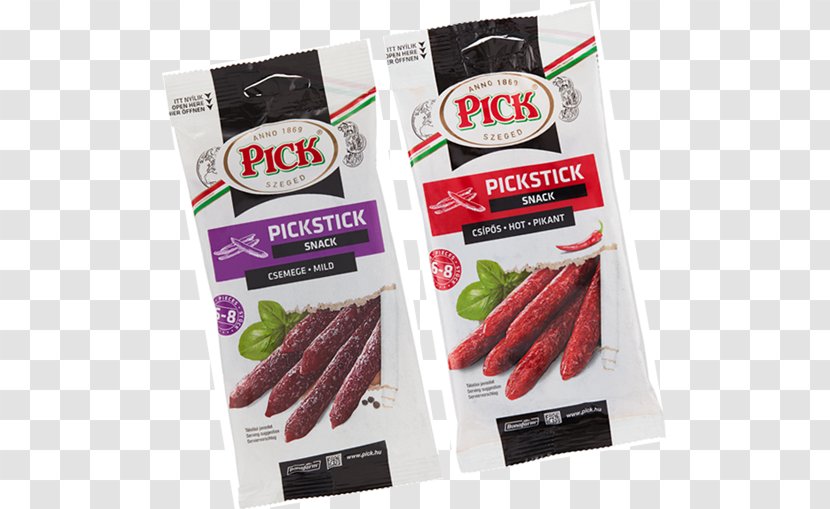 Fuet Pick Salami And Szeged Paprika Museum Sausage - Saltcured Meat - Stick Chips Transparent PNG