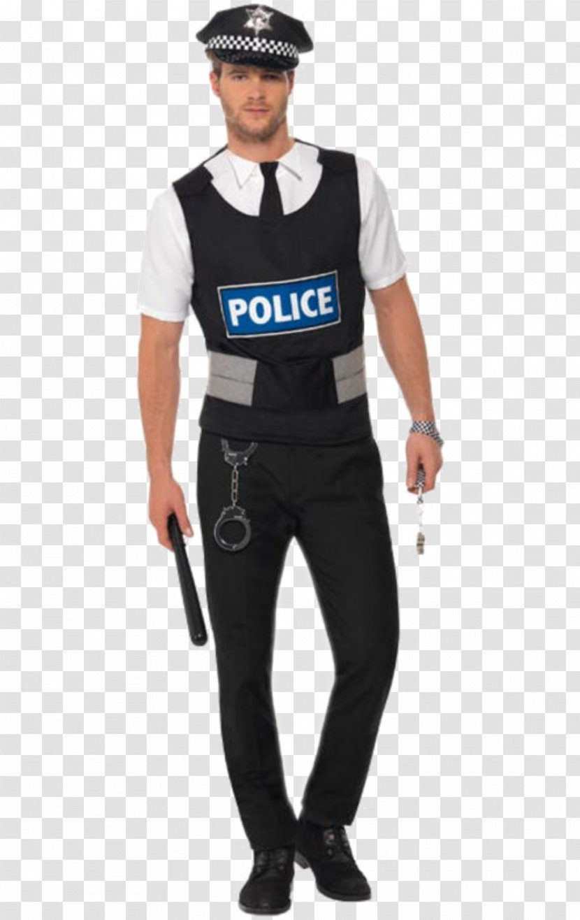 Costume Party Police Officer Halloween - Sleeve Transparent PNG