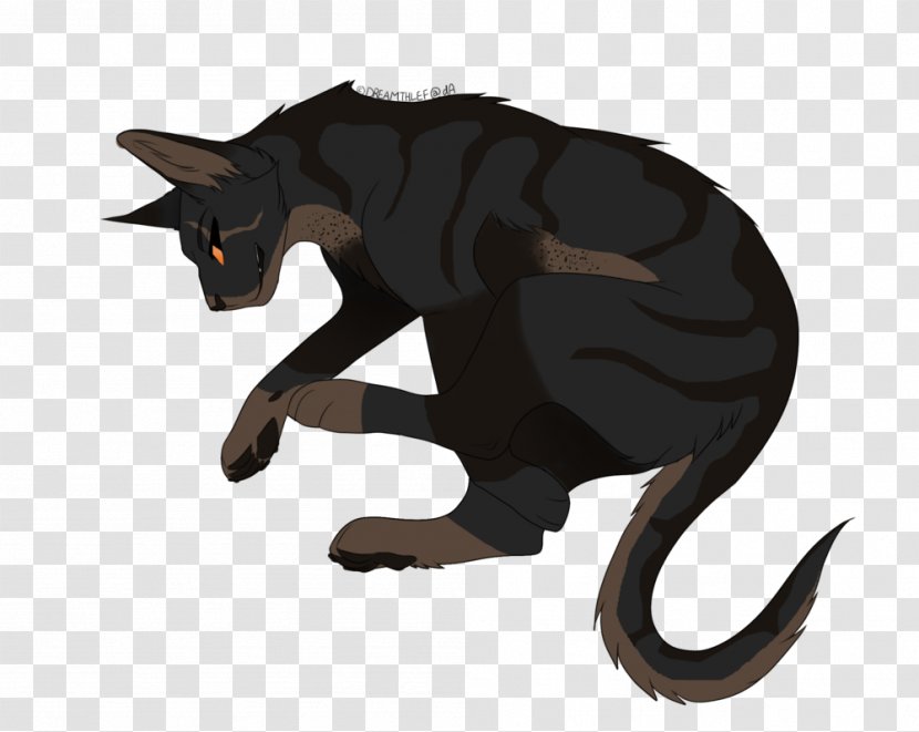 Cat Claw Tail Legendary Creature Animated Cartoon - Black - Buy Gifts Transparent PNG