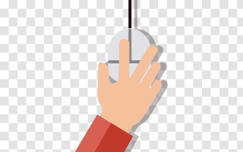 Computer Mouse Pointer - Web Browser - Hand Finger Transparent PNG