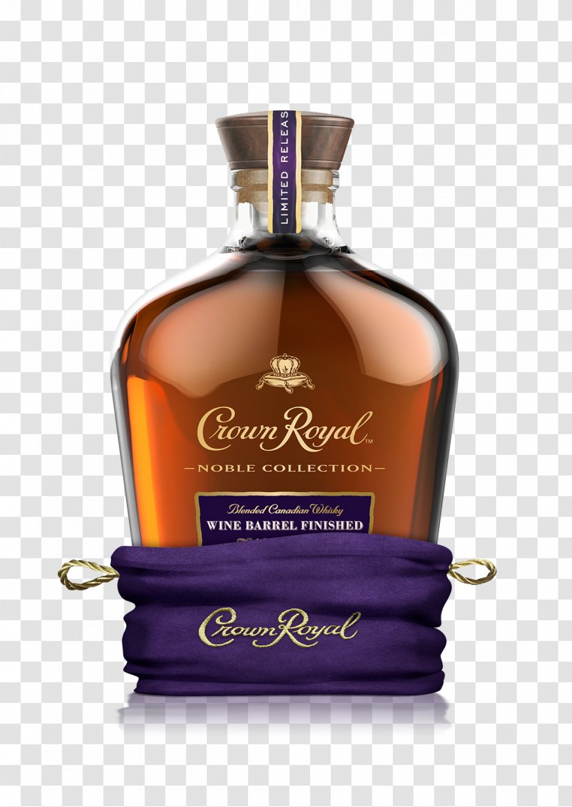 Crown Royal Canadian Whisky Blended Whiskey Rye - Cabernet Sauvignon - Wine Transparent PNG