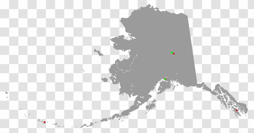 Alaska Vector Map Royalty-free - Area Transparent PNG