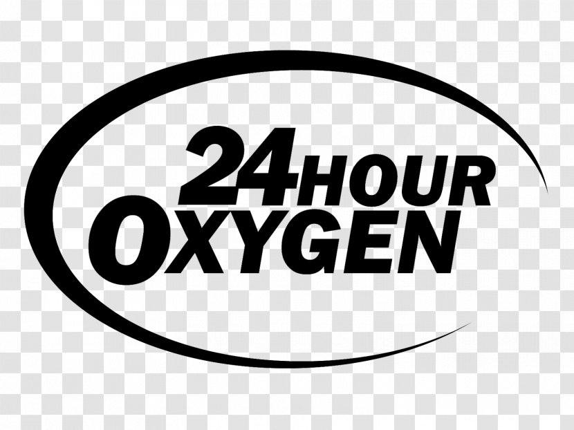24 Hour Oxygen Logo Therapy Brand - Area Transparent PNG