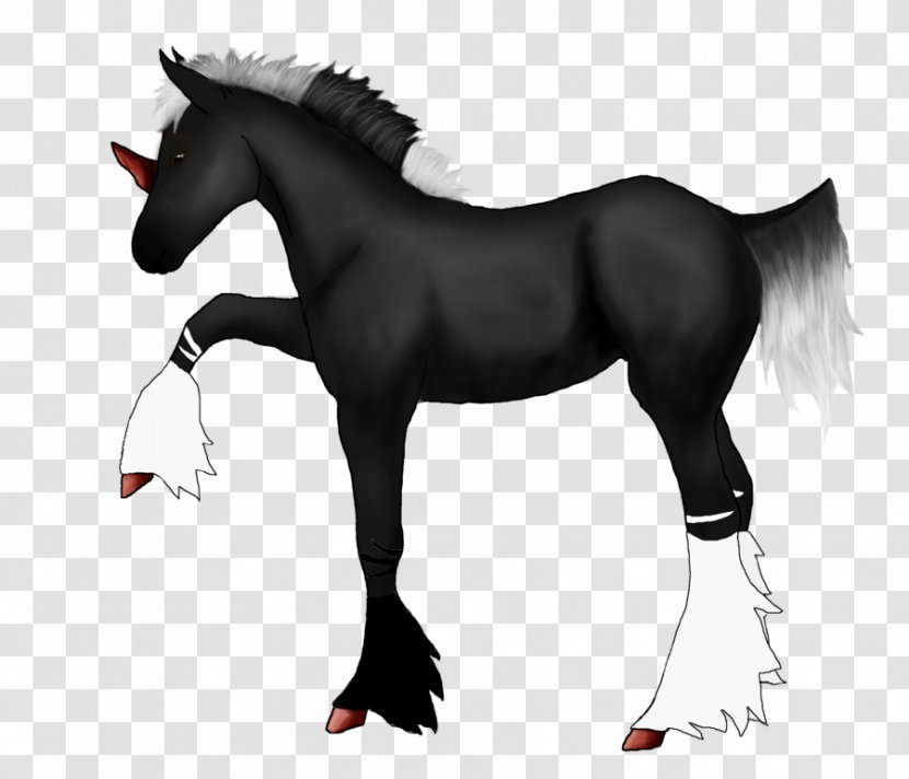 Mane Mustang Stallion Foal Colt - Legendary Creature Transparent PNG