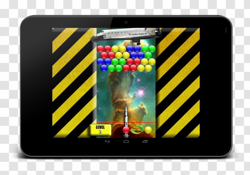 Pillars Of Creation Gadget Text Multimedia Column - Yellow - Talking Tom Bubble Shooter Game Transparent PNG