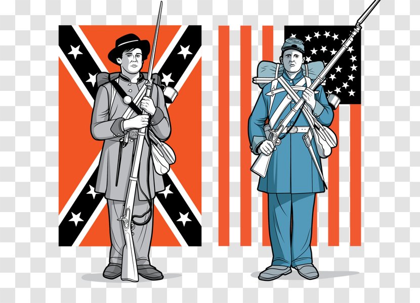 Fiction Uniform Cartoon Character - Civil Rights Movement Transparent PNG