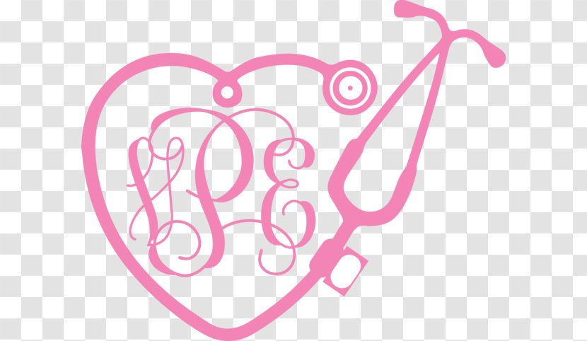 Nursing Medicine Tattoo Stethoscope Clip Art - Heart - Stethescope Transparent PNG