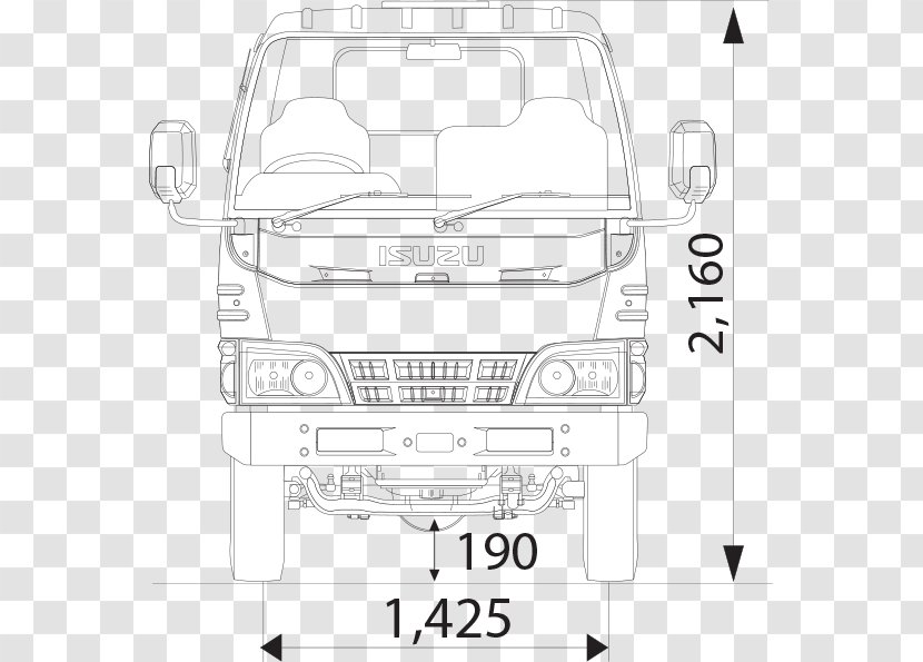 Isuzu Elf Minibus Astra Motor Indonesia Truck Transparent PNG