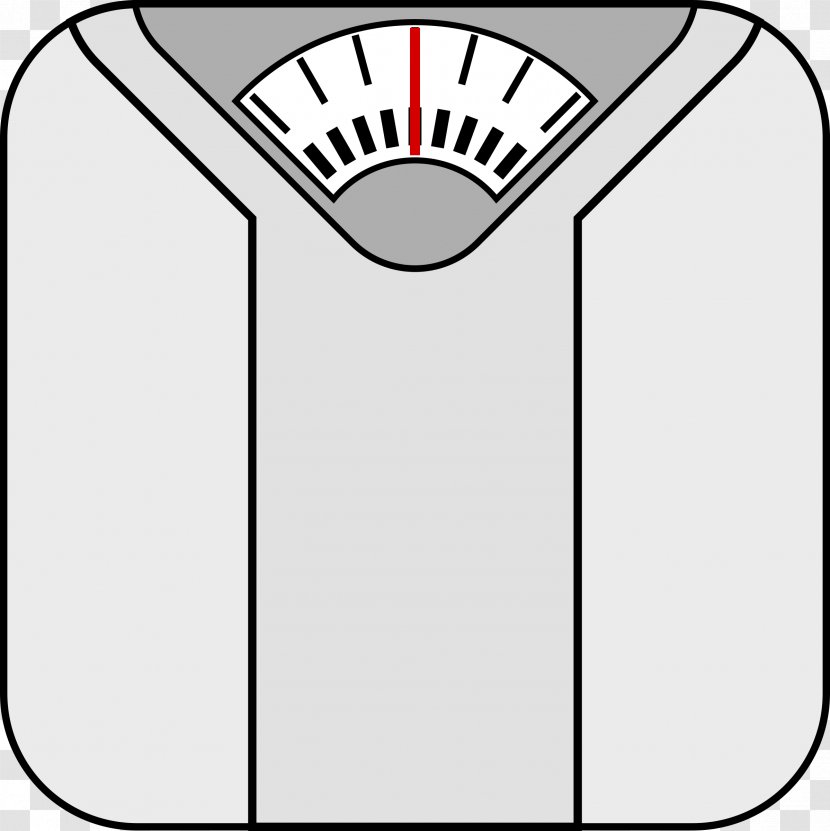 Weighing Scale Free Content Clip Art - Black And White - Bathroom Cliparts Transparent PNG