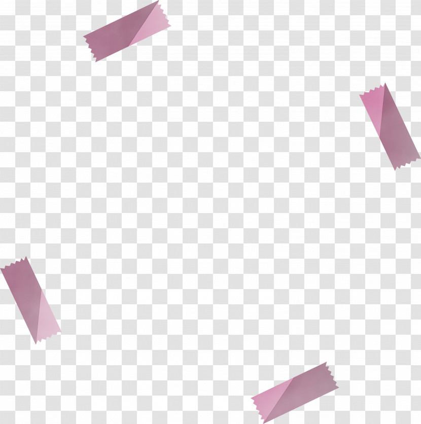 Triangle Angle Line Paper Pink M Transparent PNG