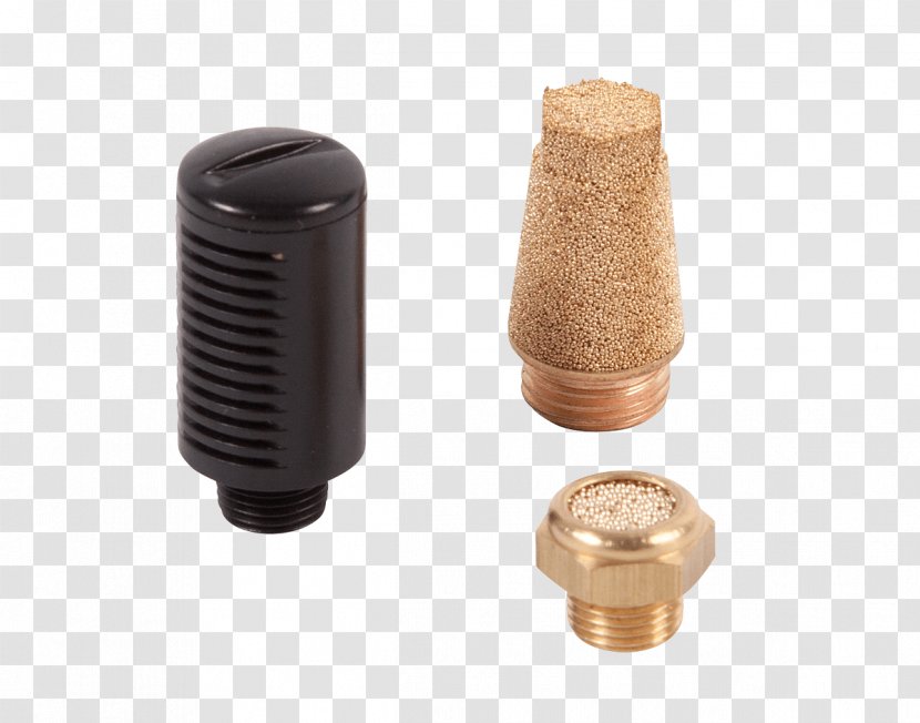 Valve Pneumatics Silencer Compressor Pressure - Solenoid - Cast Cylinder Transparent PNG