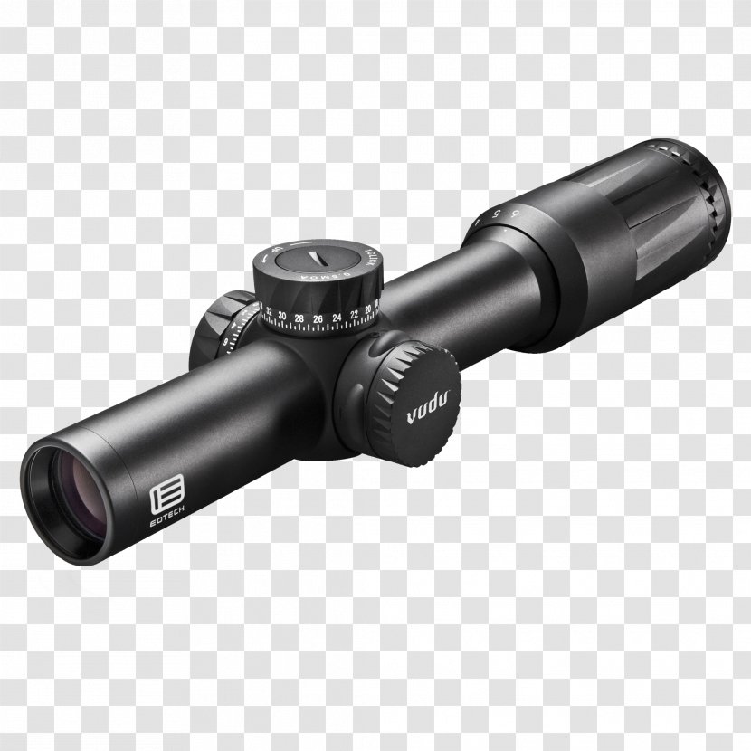 EOTech Telescopic Sight Holographic Weapon Hunting - Silhouette - Scopes Transparent PNG