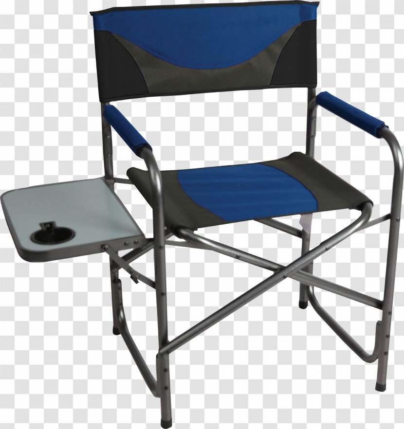Table Folding Chair Director's Camping - Footstool Transparent PNG