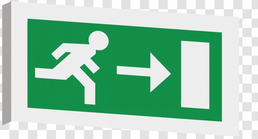 Pictogram Emergency Exit Lighting Right-wing Politics Sticker - Ghs Toxic Transparent PNG