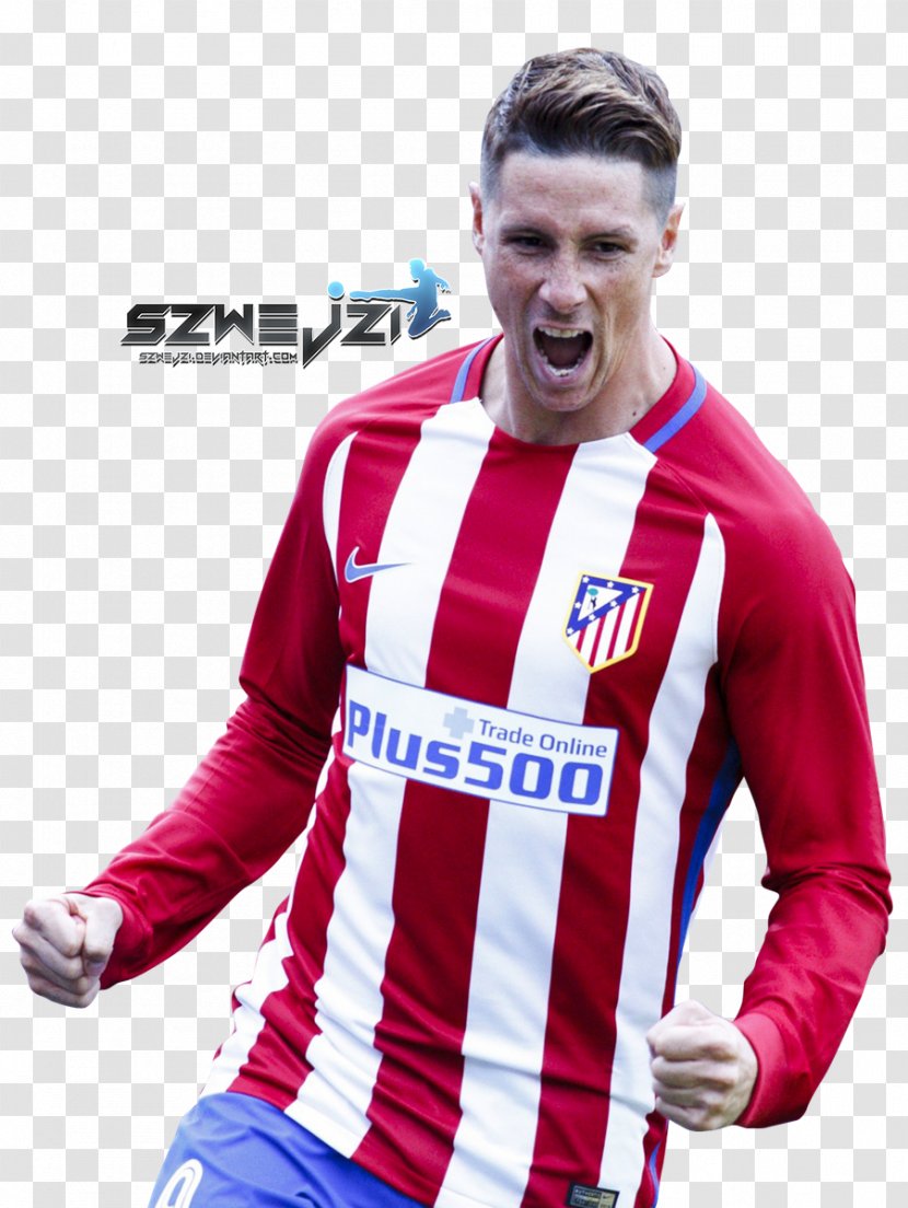 Fernando Torres Atlético Madrid Soccer Player Cheerleading Uniforms Football - Outerwear Transparent PNG