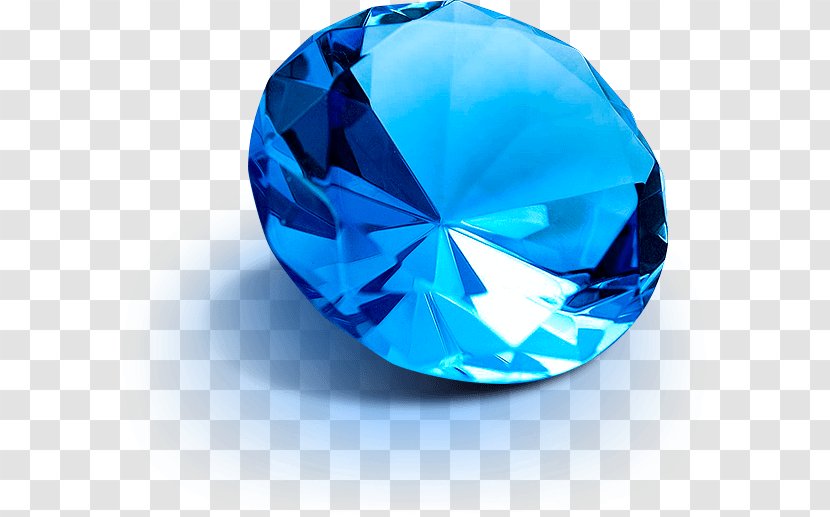 Sapphire Gemstone Crystal Birthstone Jewellery - Electric Blue Transparent PNG