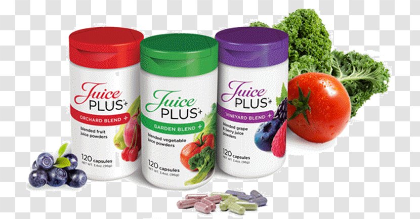 Juice Plus Dietary Supplement Nutrition Health - Nutrient Density - Capsules Trio Transparent PNG