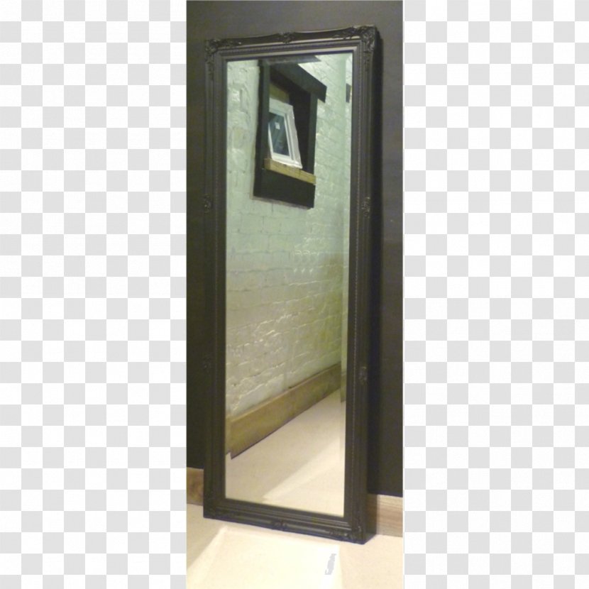 Glass Light Mirror Reflection Rectangle - Black - Gold Frame Material Transparent PNG
