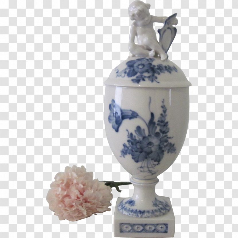 Blue And White Pottery Vase Cobalt Porcelain Transparent PNG