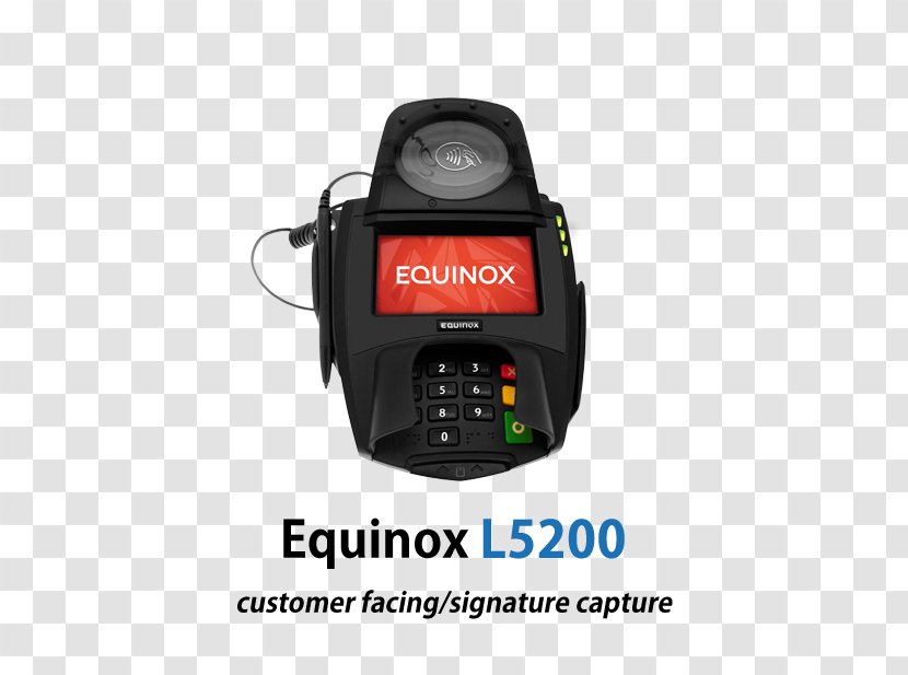 Point Of Sale Contactless Payment EMV Equinox - Hardware - Device Flyer Transparent PNG