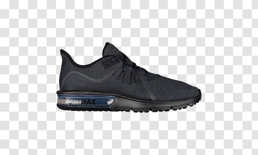Nike Air Max Sequent 3 Men's Sports Shoes Black Anthracite - Tennis Shoe Transparent PNG