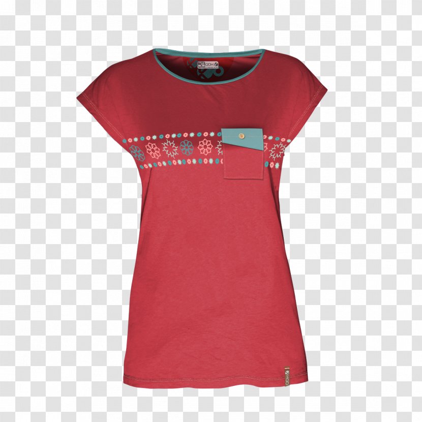 T-shirt Hoodie Clothing Sweater Top - Red - Acai Berry Transparent PNG