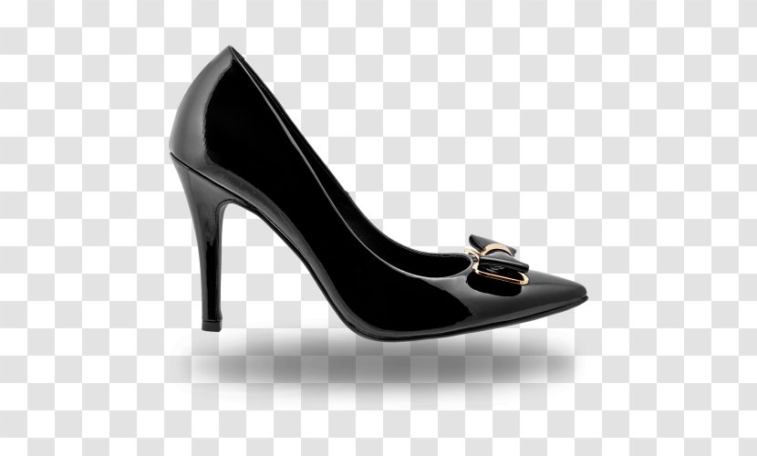 Shoe Stiletto Heel Footwear - Black Transparent PNG
