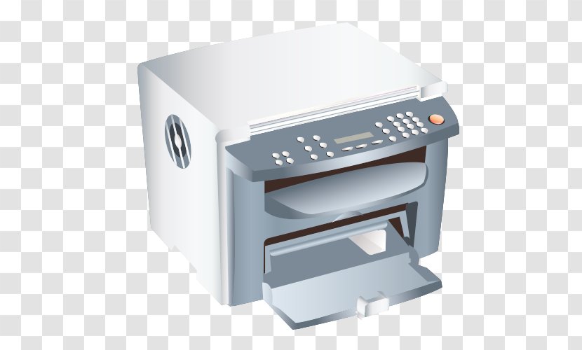 Laser Printing Printer Photocopier - System Resource - Cartoon Transparent PNG