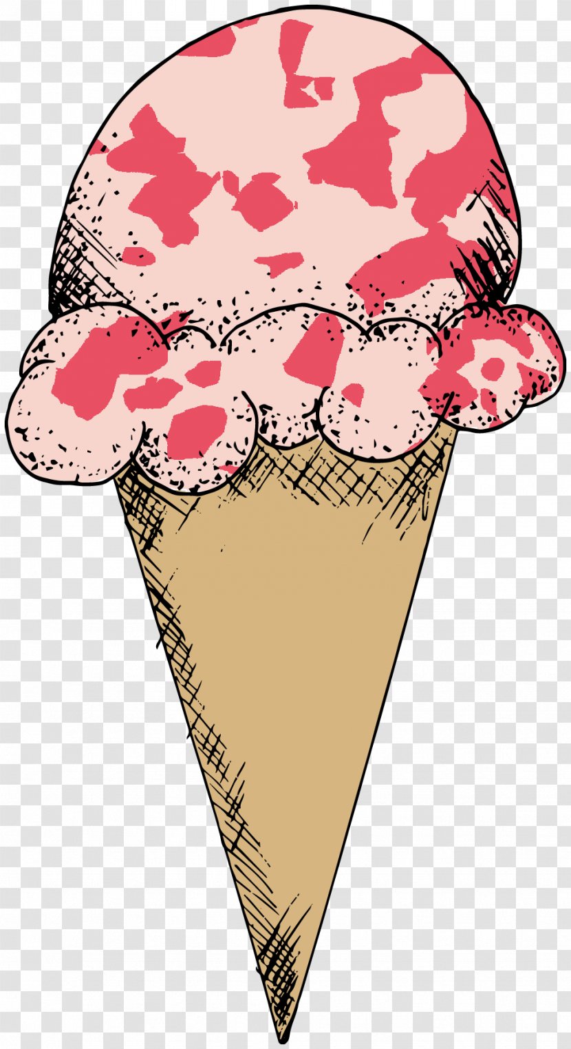 Ice Cream Cones Illustration Clip Art Heart - Bebas Sign Transparent PNG