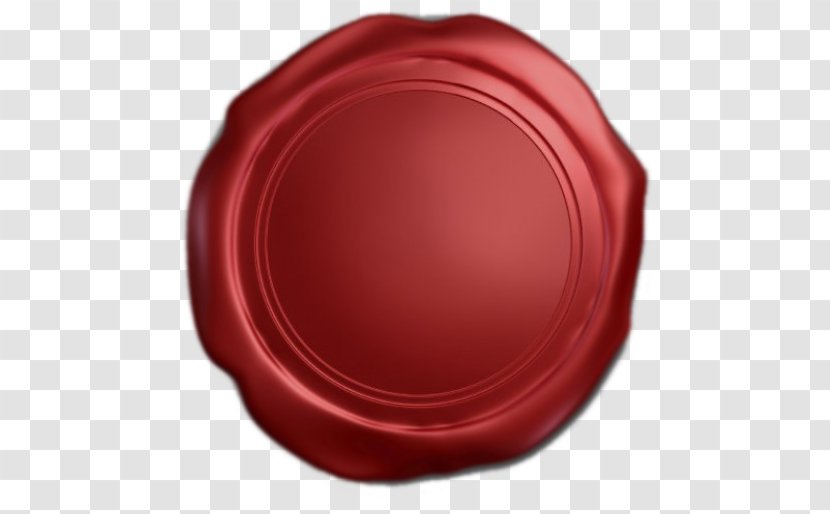 Circle Seal - Tableware - Sealing Wax Transparent PNG