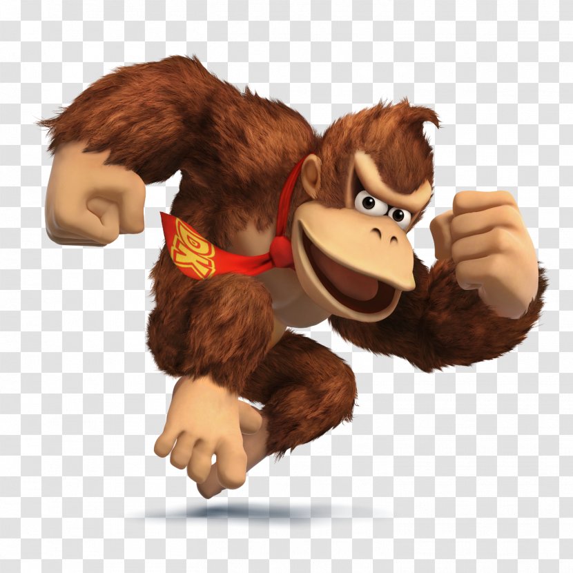 Super Smash Bros. For Nintendo 3DS And Wii U Brawl Melee - Donkey Kong Transparent PNG