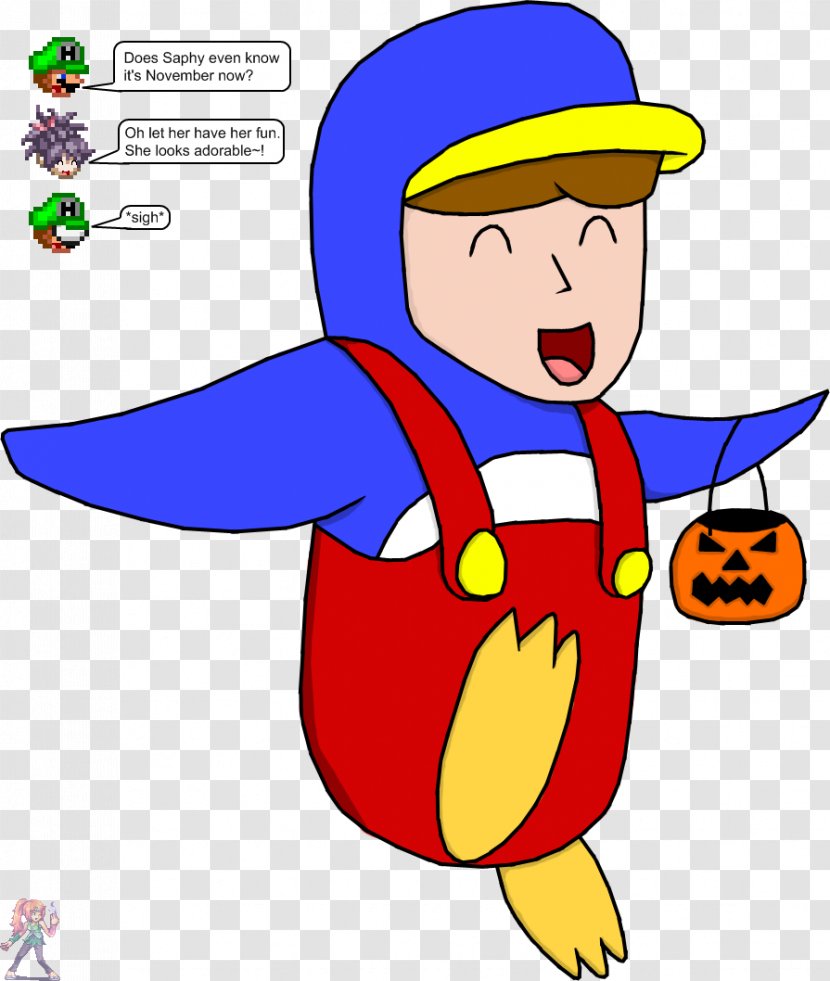 Clip Art Cartoon Line Character - Fiction - Halloween Night Transparent PNG