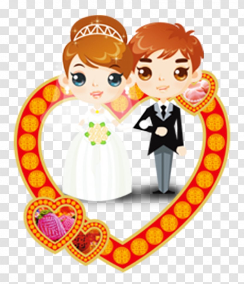 Wedding Marriage Illustration - Watercolor - Happy Transparent PNG