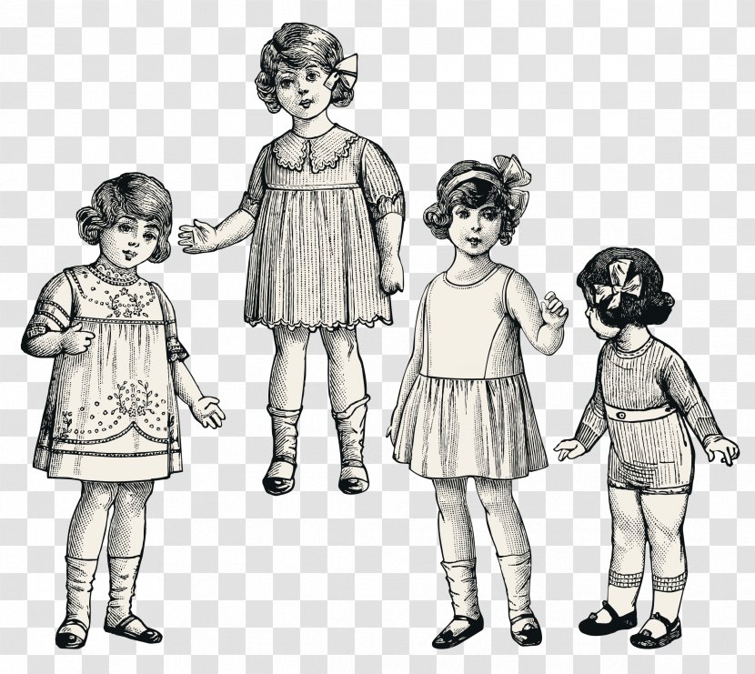 Drawing Illustrator Illustration - Heart - Creative Vector Retro Children In Europe And America Transparent PNG