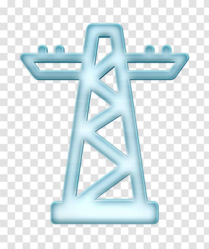 Buildings Icon Industry Icon Transmission Tower Icon Transparent PNG