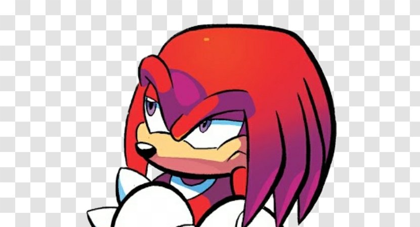 Knuckles The Echidna Tails Sonic Mania Ray Flying Squirrel - Silhouette Transparent PNG