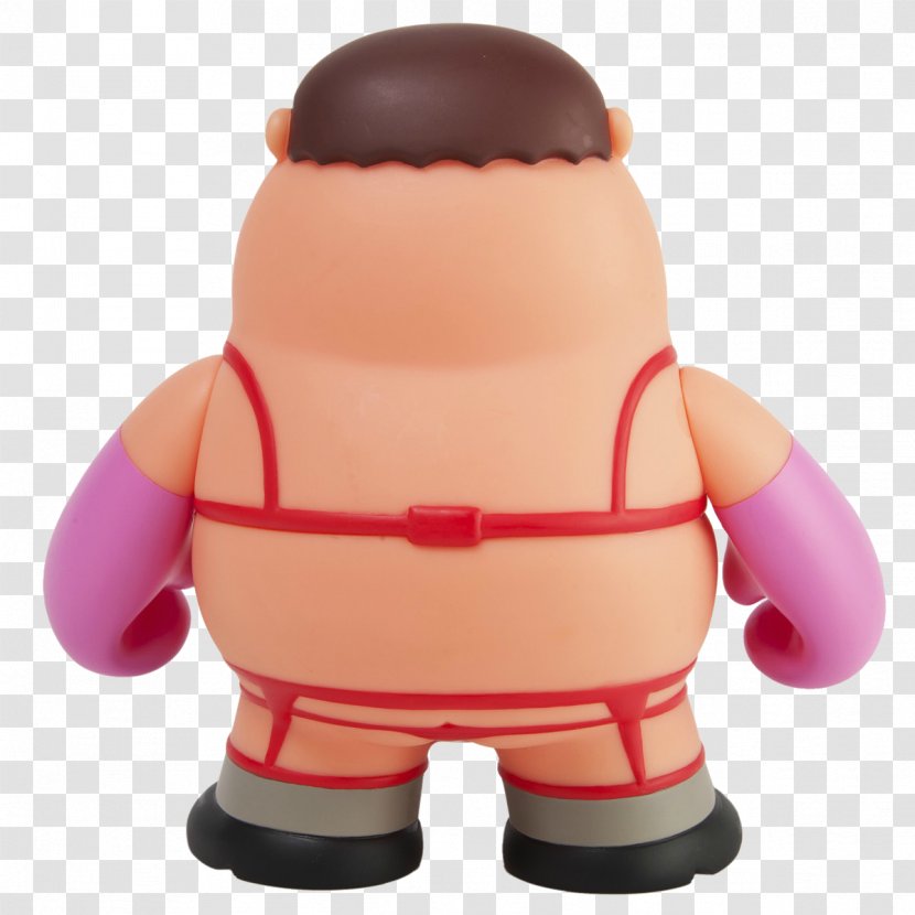 Peter Griffin Stewie Lois Designer Toy - Orange - Family Guy Transparent PNG