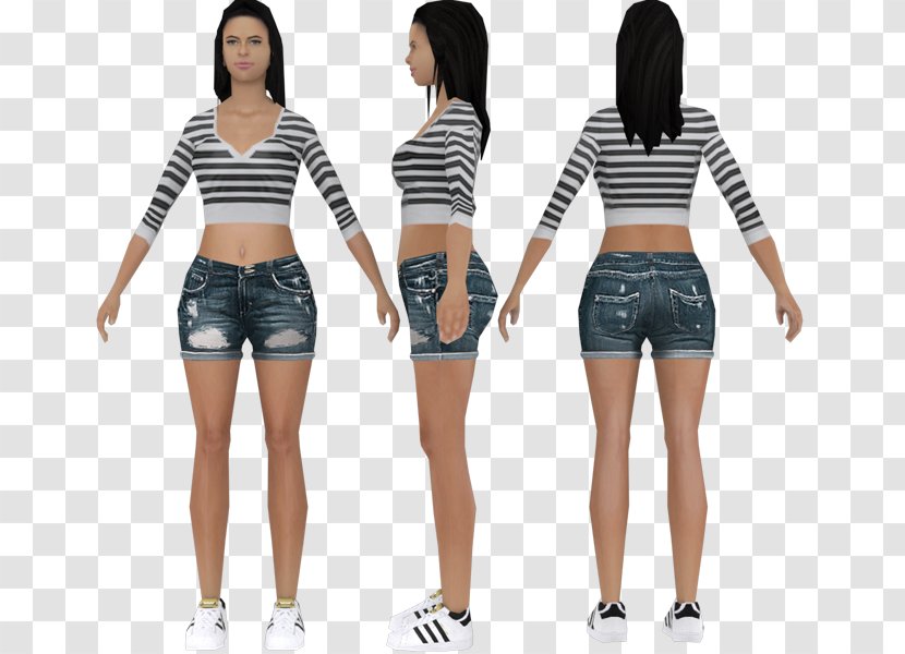 Woman Grand Theft Auto: San Andreas Catalina Female Skin - Flower Transparent PNG