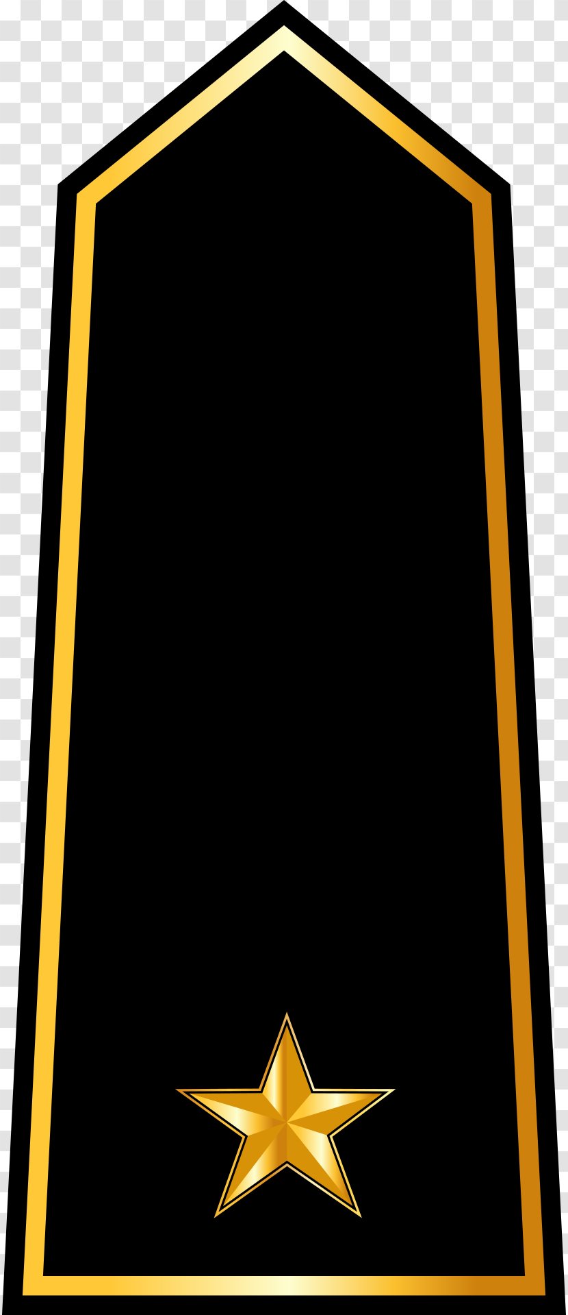 Tunisian Armed Forces Military Rank Lieutenant - Ranks Of Tunisia Transparent PNG